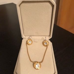 Brighton necklace and earrings